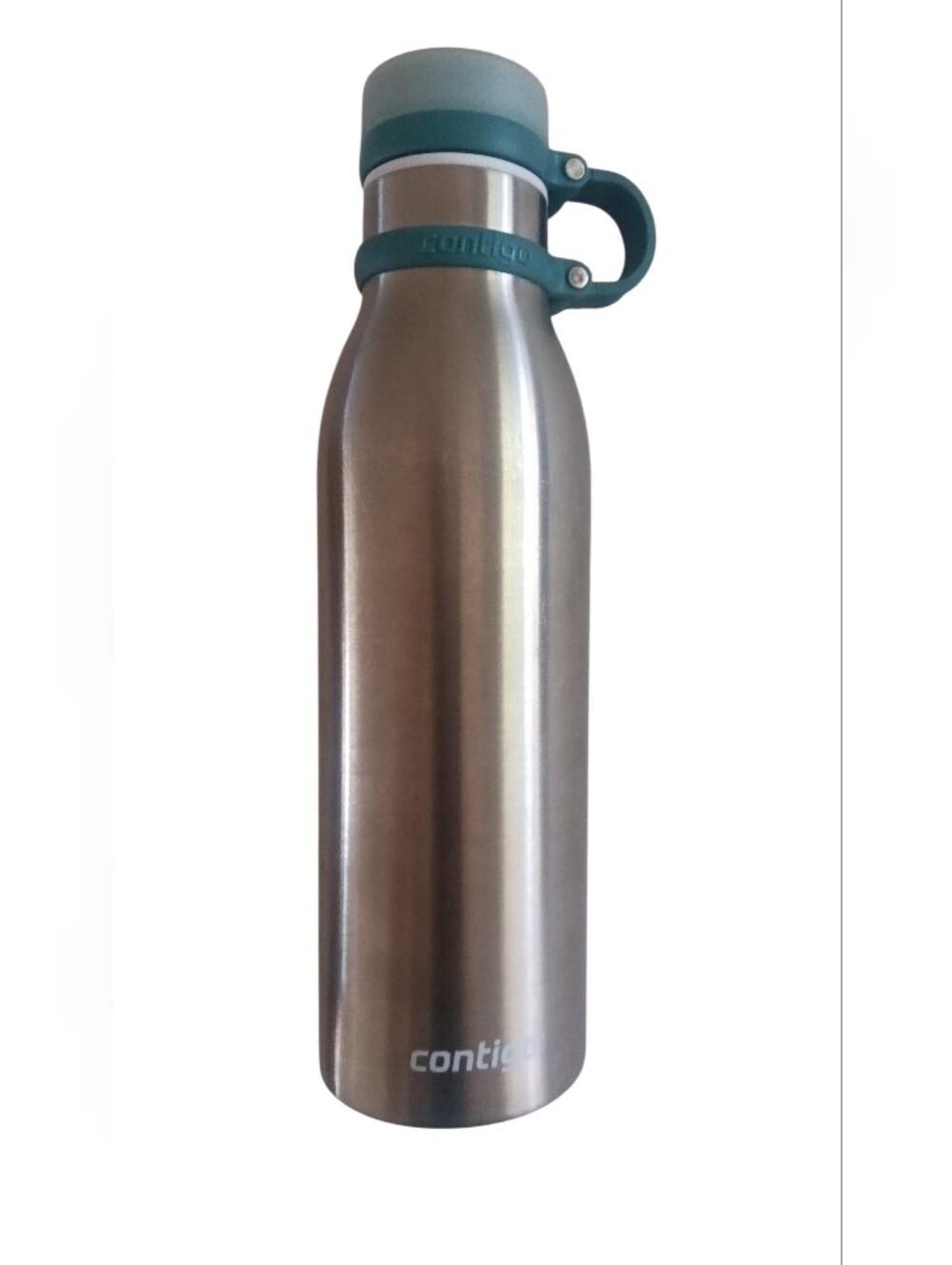 Contigo THERMALOCK Matterhorn Stainless Steel Water Bottle 20oz Blue Accents